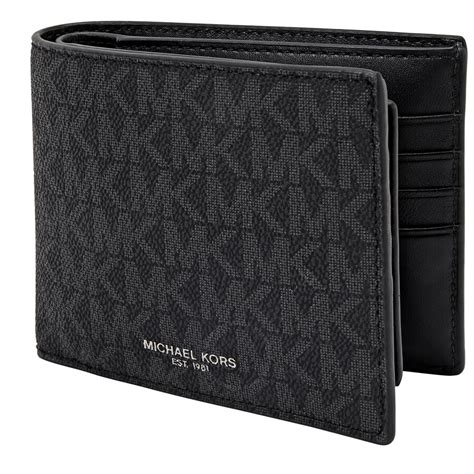 michael kors mens wallet leather|michael kors wallet price.